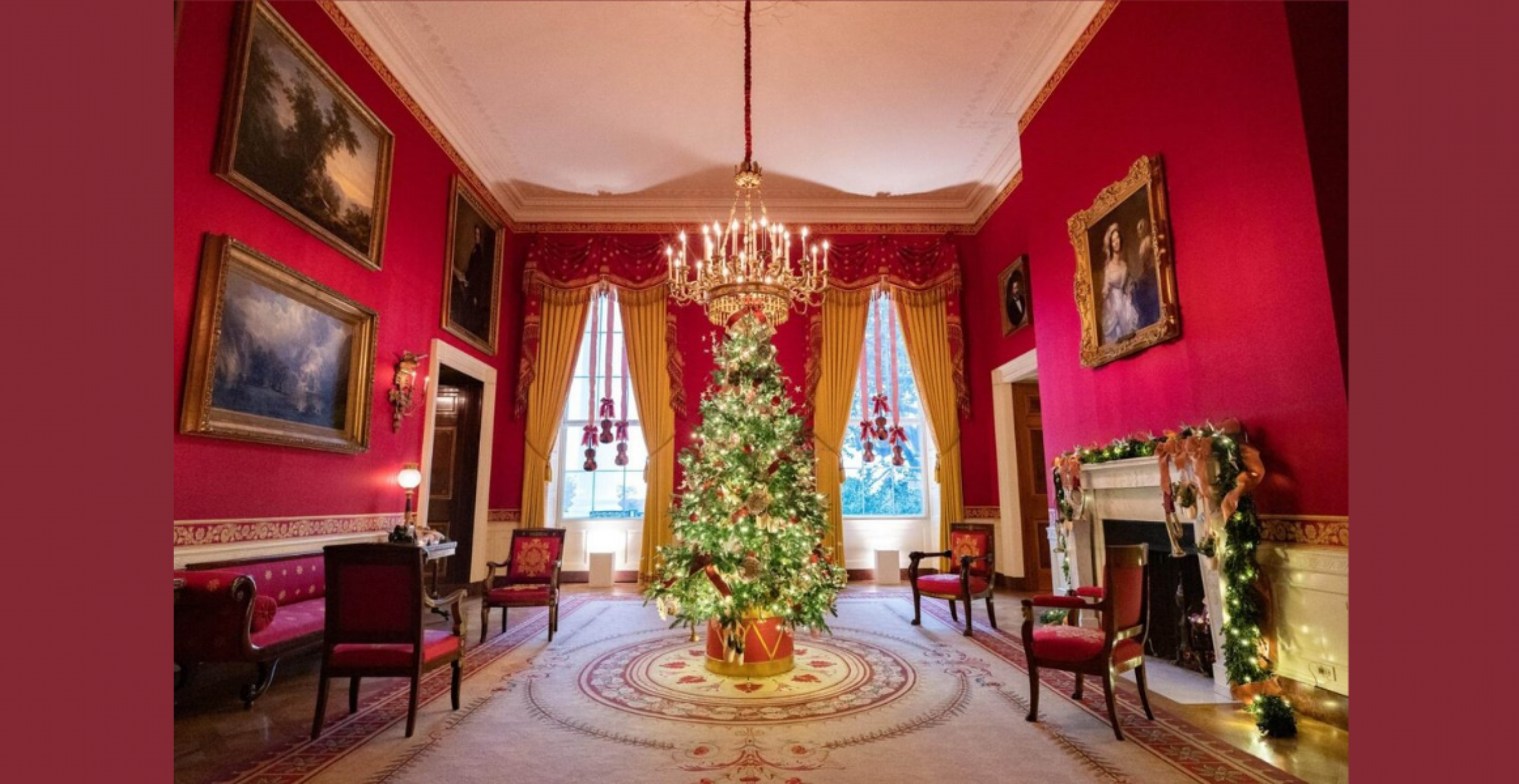 Virtueller Besuch: Weißes Haus ermöglicht festliche 360-Grad-Tour