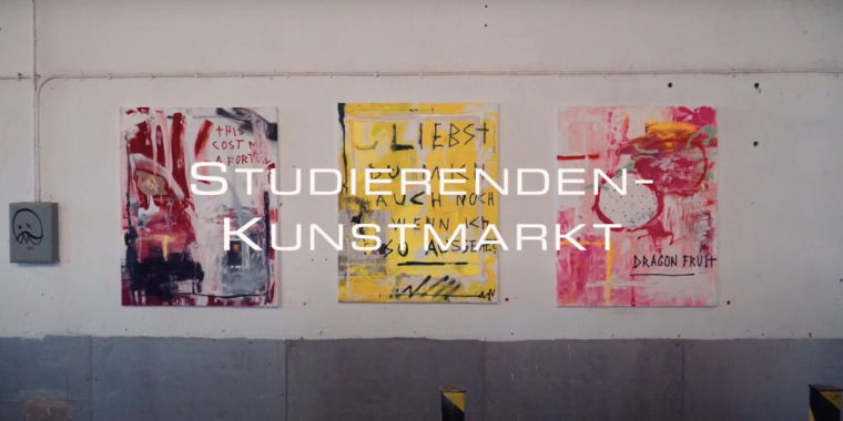 Wie der Studierenden-Kunstmarkt Sichtbarkeit für junge Kunst schafft