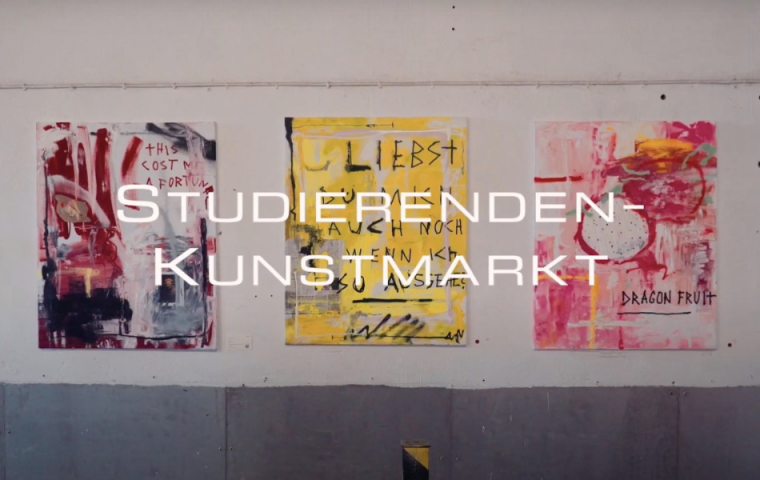 Wie der Studierenden-Kunstmarkt Sichtbarkeit für junge Kunst schafft