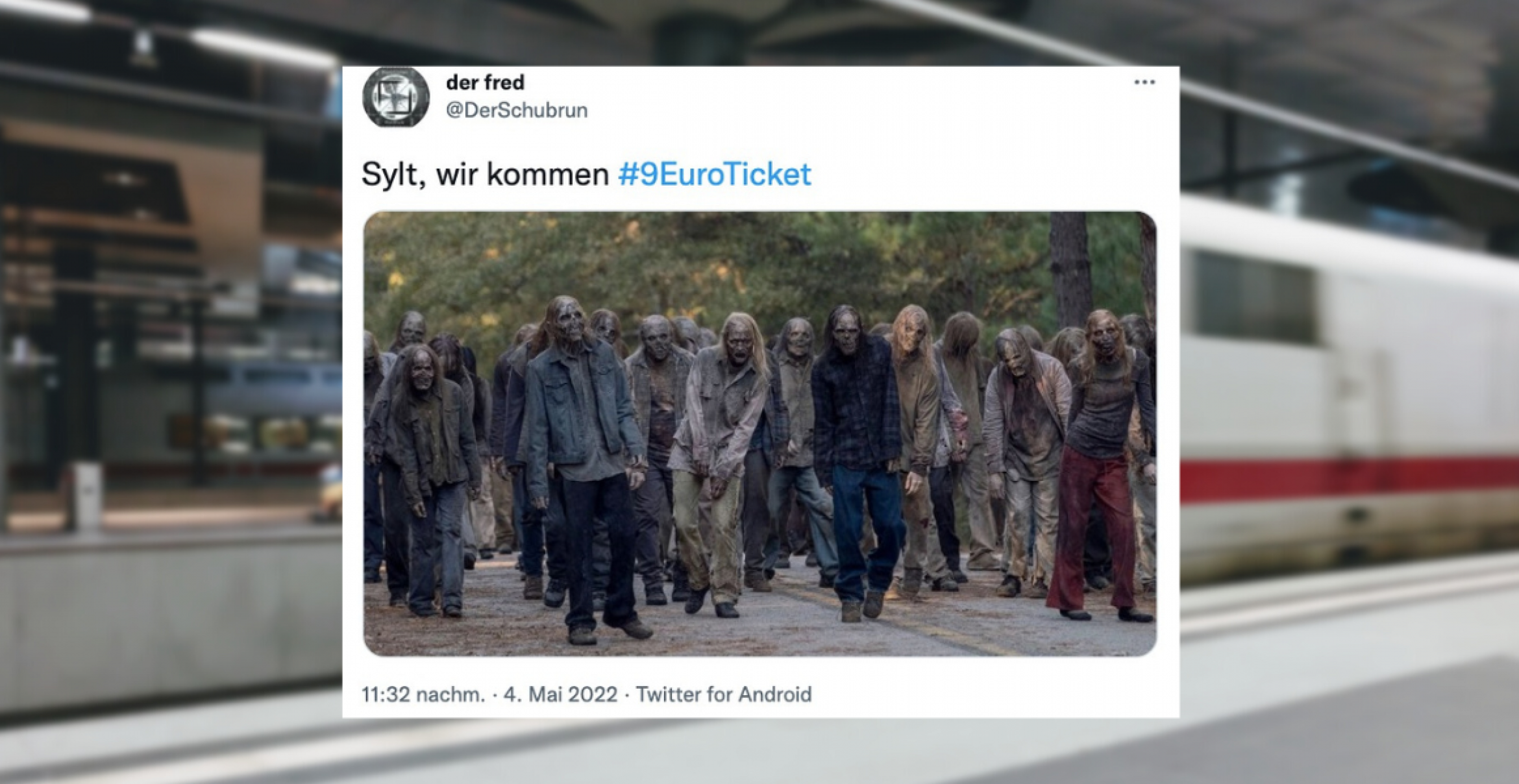 9-Euro-Ticket: So reagiert Twitter auf Sylts Angst vor dem großen Ansturm