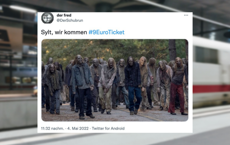 9-Euro-Ticket: So reagiert Twitter auf Sylts Angst vor dem großen Ansturm
