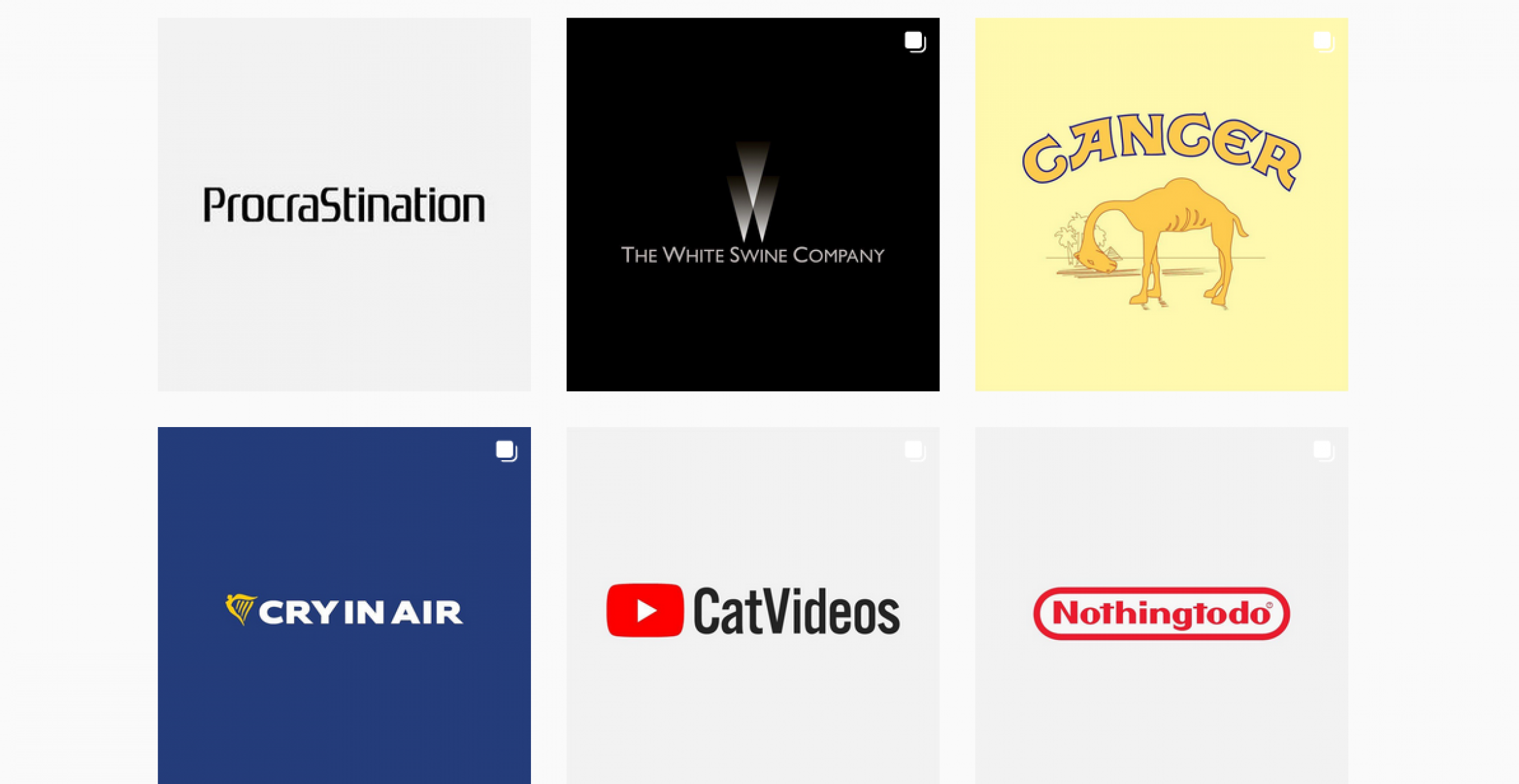 Zehn „ehrliche Logos“, die den Unternehmen ordentlich eins auswischen