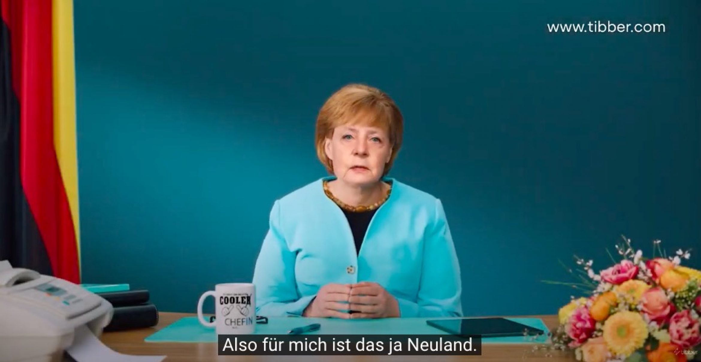 Diese Deepfake-Werbung mit Angela Merkel hat einen Preis gewonnen