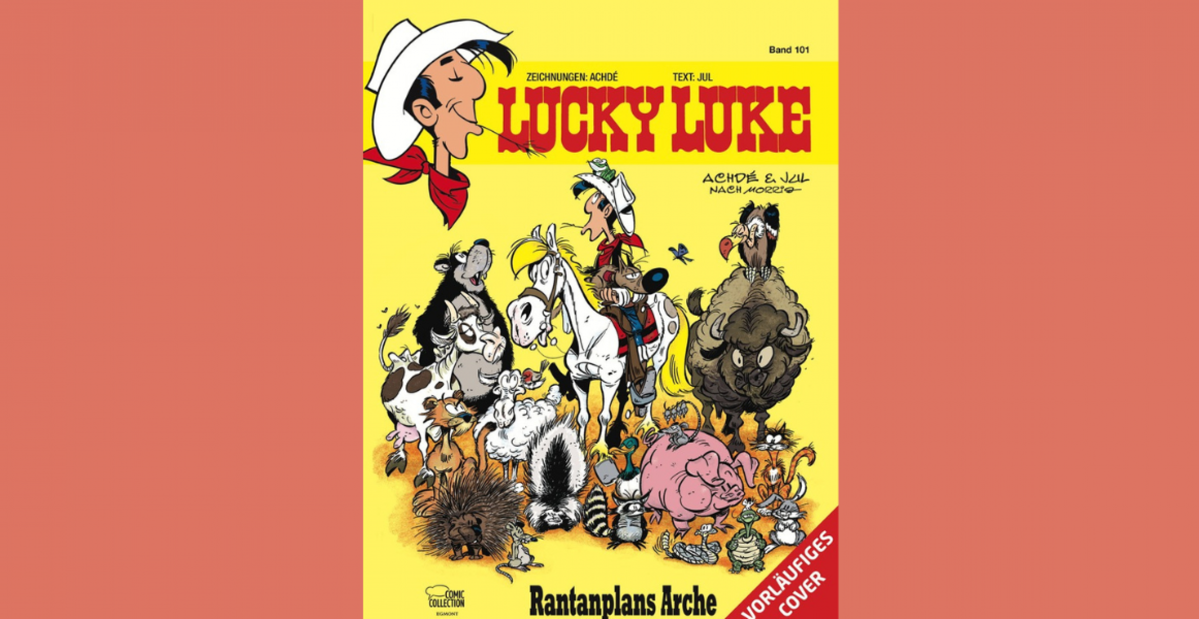 „Lucky Luke“ ist jetzt Veggie – zumindest im neuen Comic