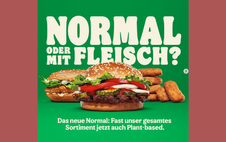 Normal oder mit Fleisch? Burger King mit neuer Kampagne