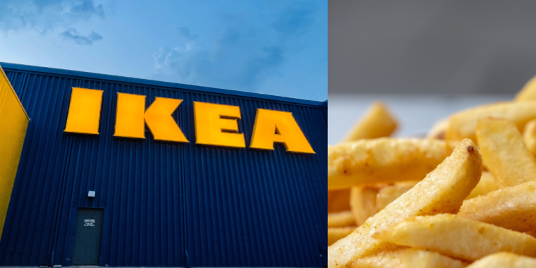 Wegen Klimaschutz: In einer Ikea-Filiale in Würzburg gibt es keine Pommes mehr