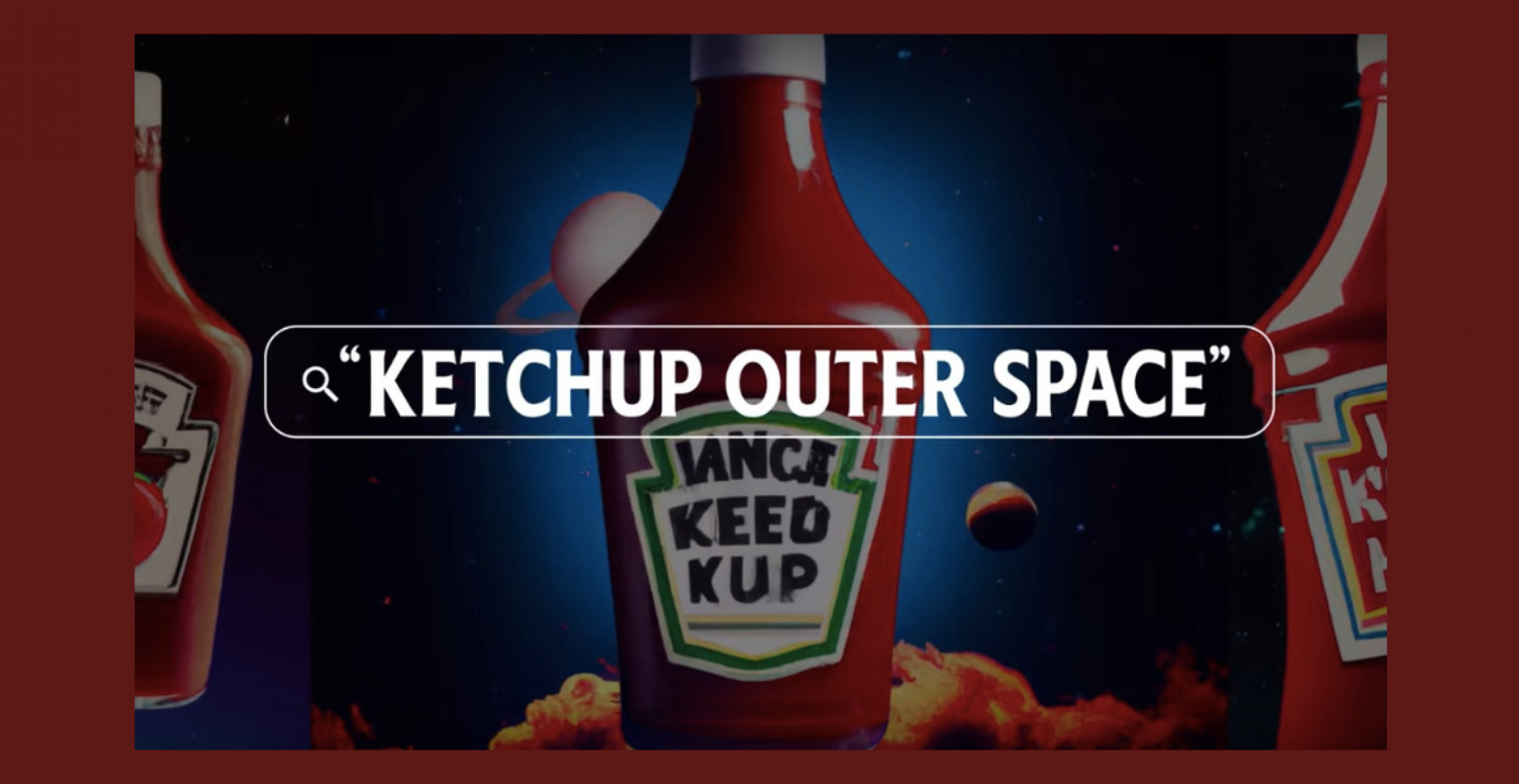 Heinz lässt seine Ketchup-Flasche von KI als Kunstwerk inszenieren