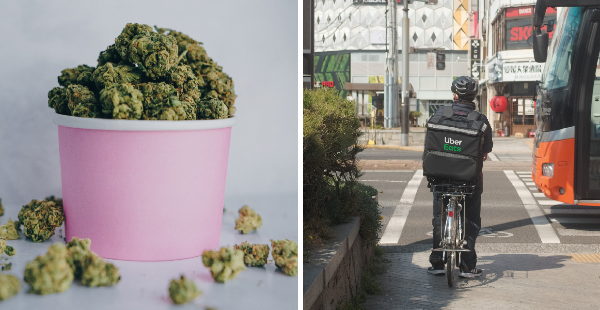 Stoner-Dreams come true: Uber Eats liefert Weed nachhause – in Kanada