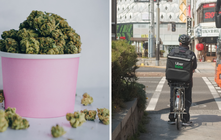 Stoner-Dreams come true: Uber Eats liefert Weed nachhause – in Kanada