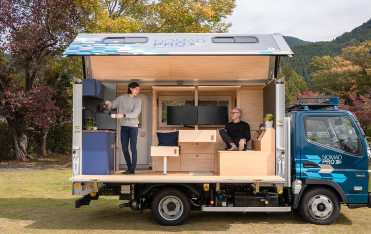 Remote-Work: Mit diesem Truck könnt ihr euer Office in die Natur verlegen