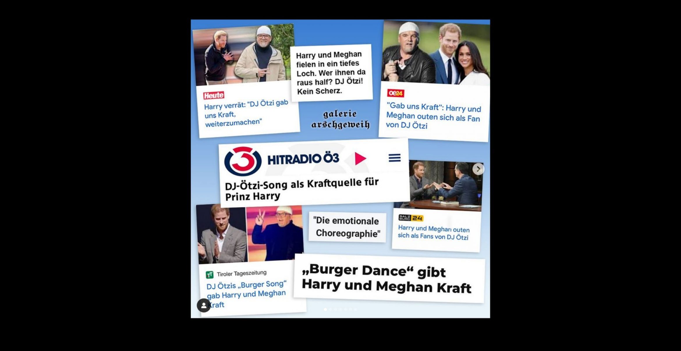 Prinz Harry & DJ Ötzi: Medien fallen auf Meme rein