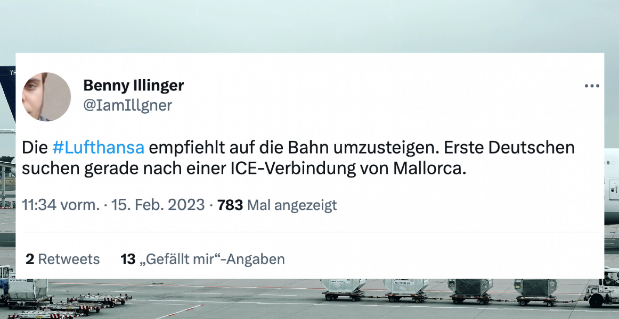 Schlimmer als die Deutsche Bahn: 12 Tweets zum Total-Ausfall bei Lufthansa