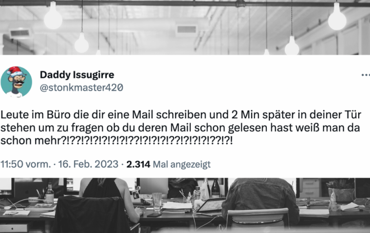 10 Tweets, die zeigen: Im Büro geht es verrückter zu als auf dem Karneval