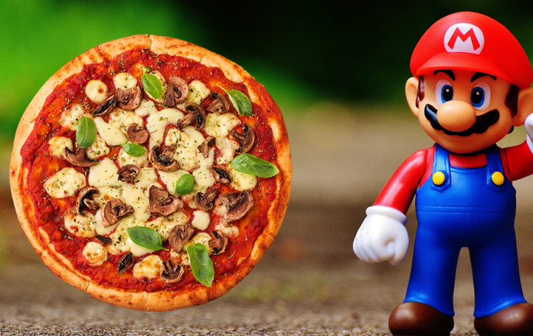 Helden-Schmaus: Es gibt jetzt eine Pizza von Super Mario