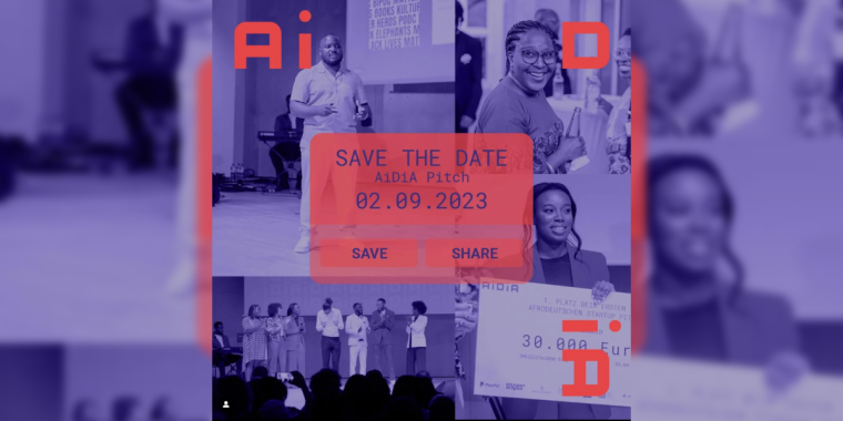 AiDiA – Afrodeutscher Startup Pitch sucht Bewerber:innen