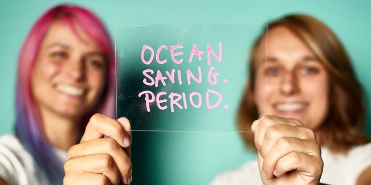 Die Tampon-Revolution aus dem Meer