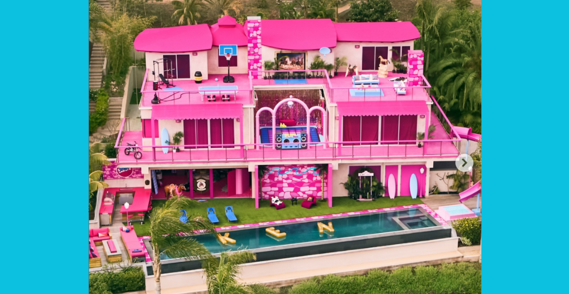 Barbies Traumhaus in Malibu gibt es jetzt auf Airbnb