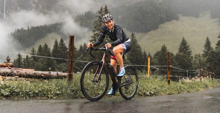 Steil nach oben: Monika Sattler und ihre Karriere auf dem Fahrrad