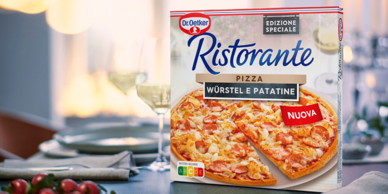 Würstchen und Kartoffelchips: Das ist die neue Pizza-Kreation von Dr. Oetker