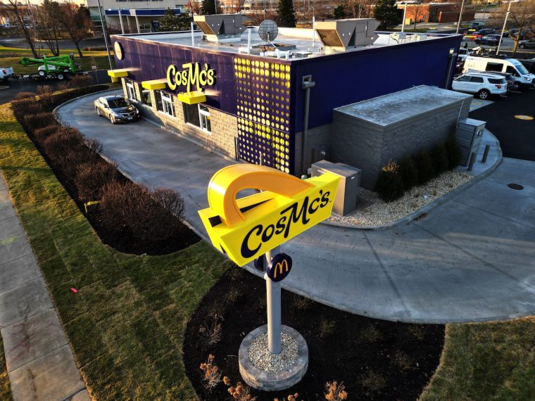 McDonald’s hebt ab – Fast-Food-Riese testet neues Café-Konzept “CosMc” in den USA
