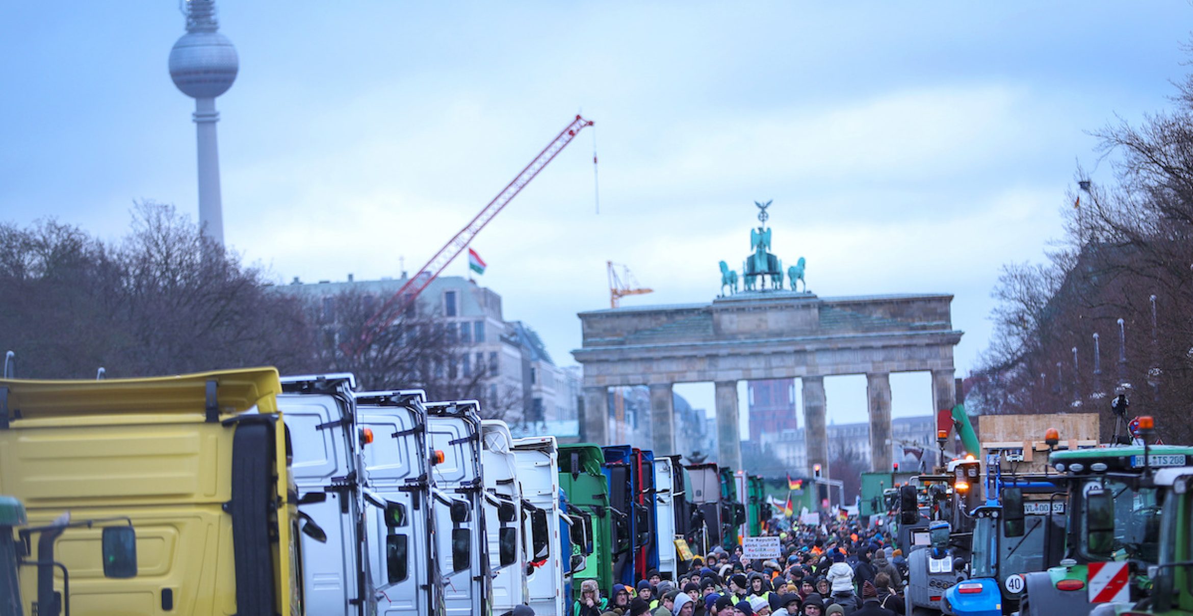„Beim Bauernprotest waren mehr Leute mit abgeschlossener Ausbildung, als Berlin jemals auf anderen Demonstrationen gesehen hat.“