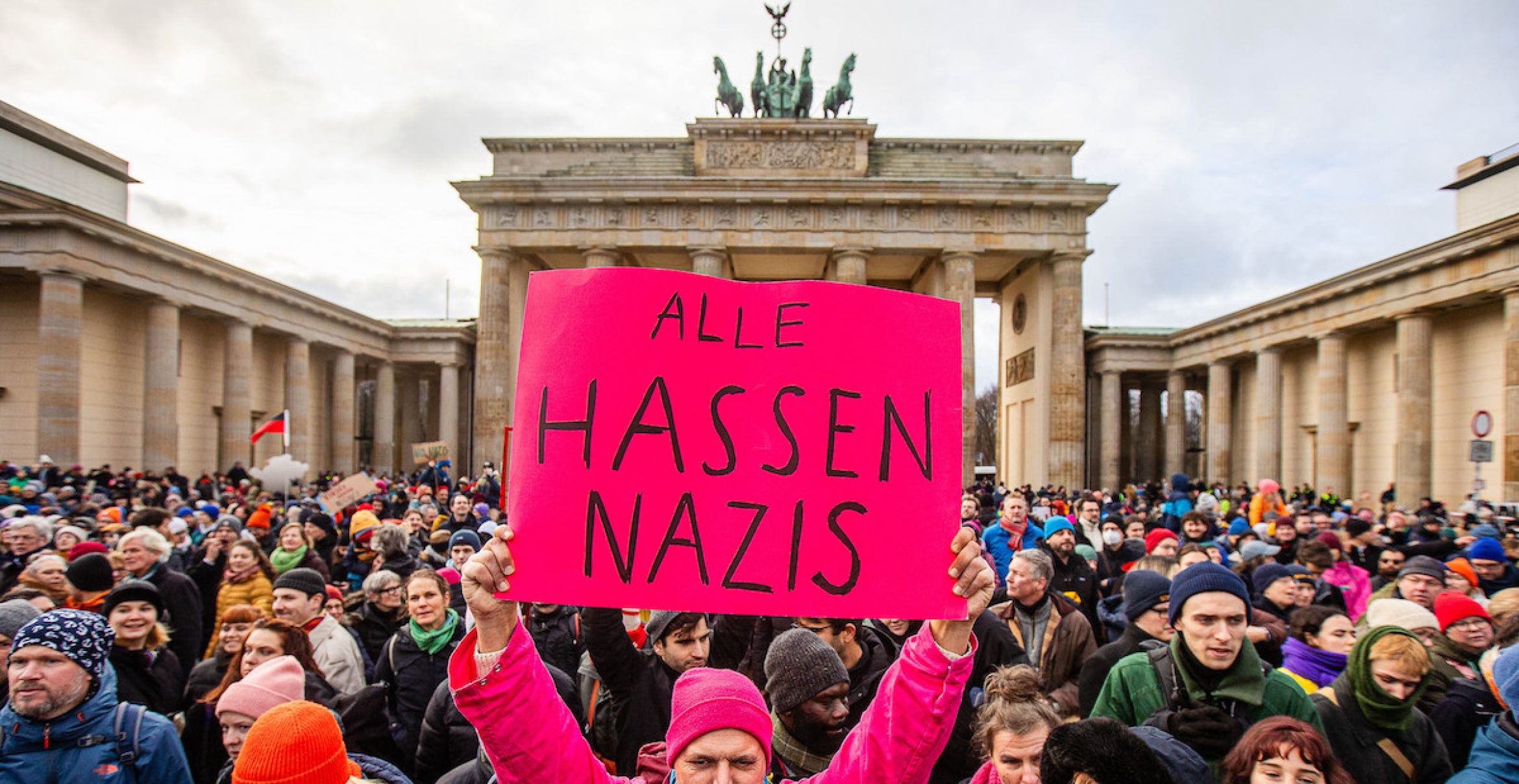AfD-Geheimtreffen: Proteste gegen Rechtsextremismus in Berlin und Potsdam