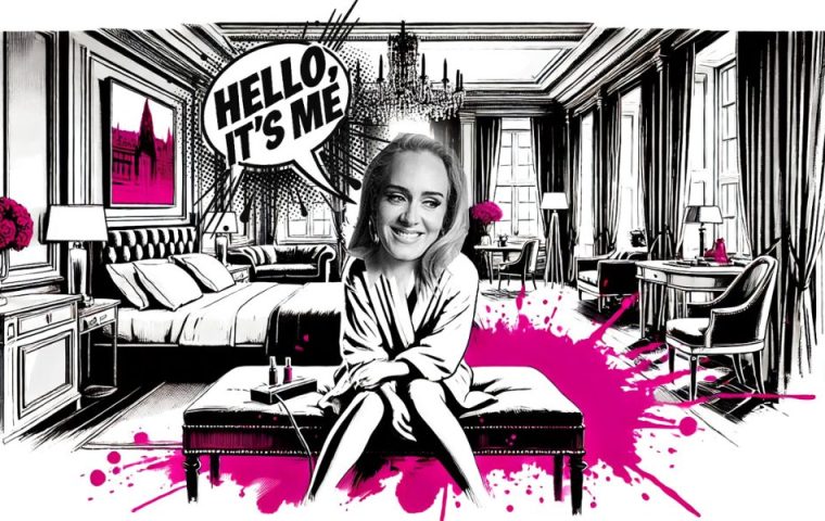 Warum Adele in einer 30.000 Euro Suite schläft