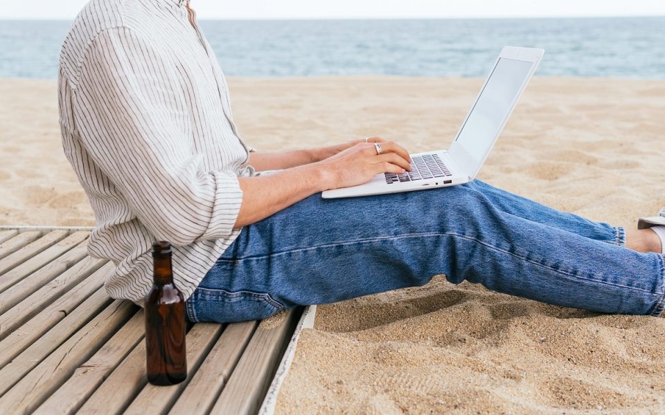 Arbeiten im Urlaub