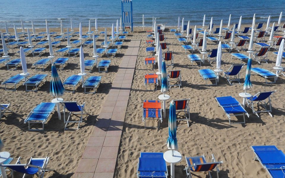 Strand in Italien
