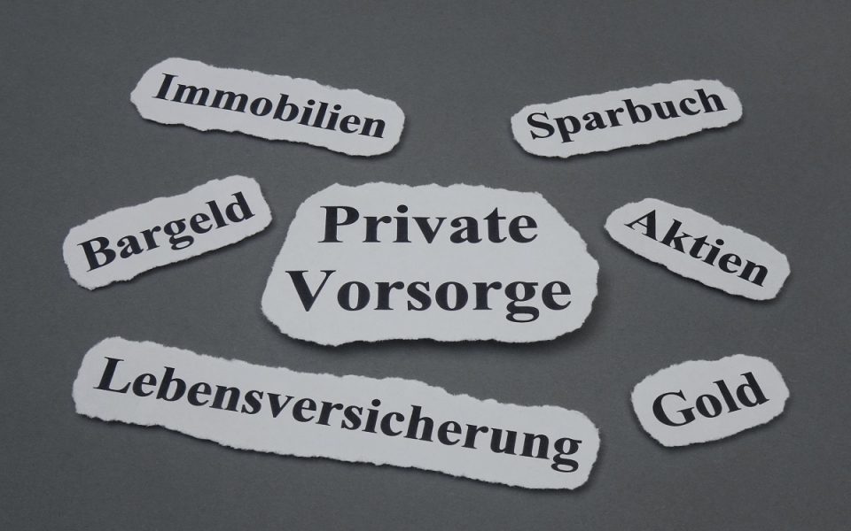 Finanzielle Vorsorge
