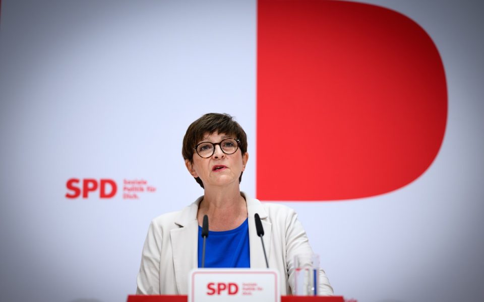 Saskia Esken und die SPD wollen die Einkommenssteuer reformieren
