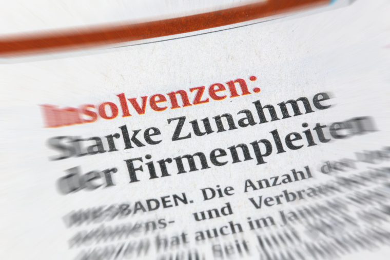 Toxischer Mix für Unternehmen treibt Pleiten in schwindelerregende Höhen