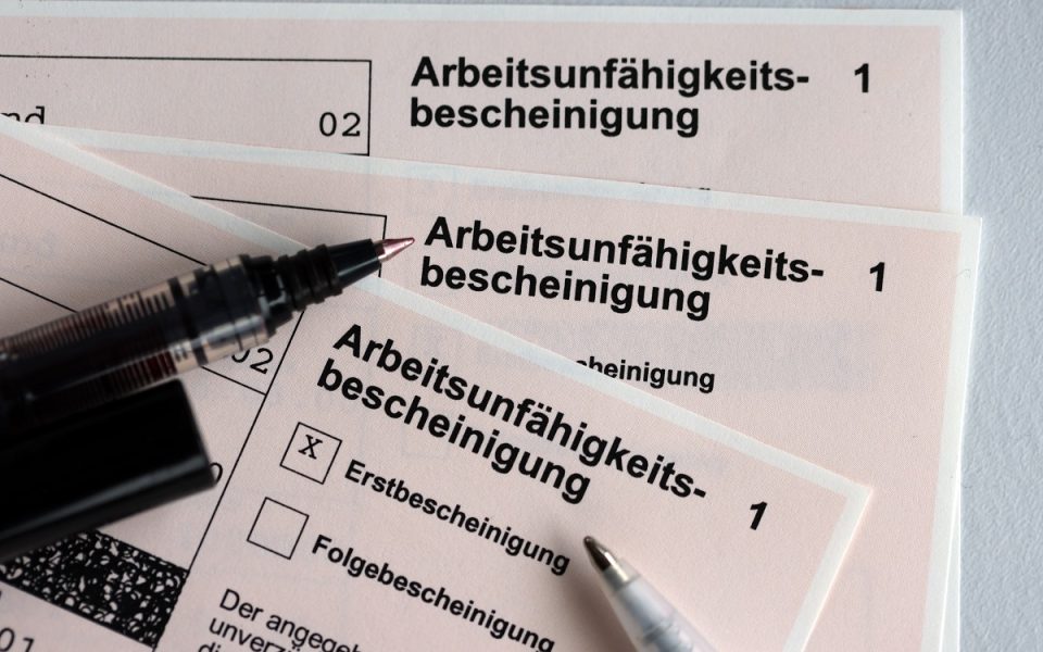 Krankschreibung