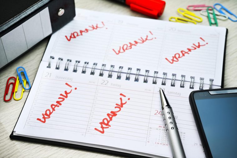 Krankheitstage im Job: Was ist erlaubt?