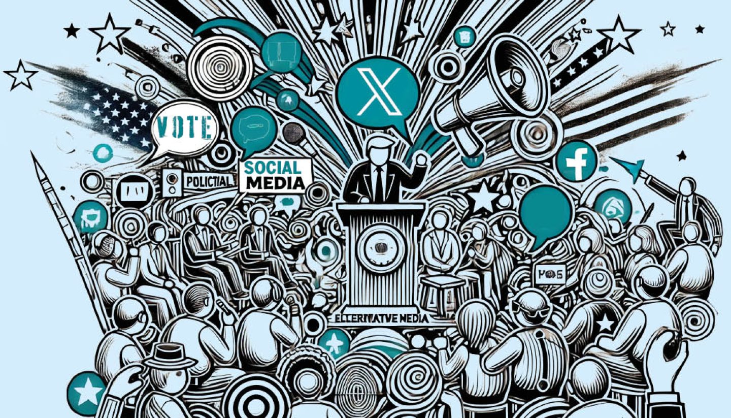 Wie die politische Macht von X, Podcastern und alternativen Medien die Wahl beeinflusst  