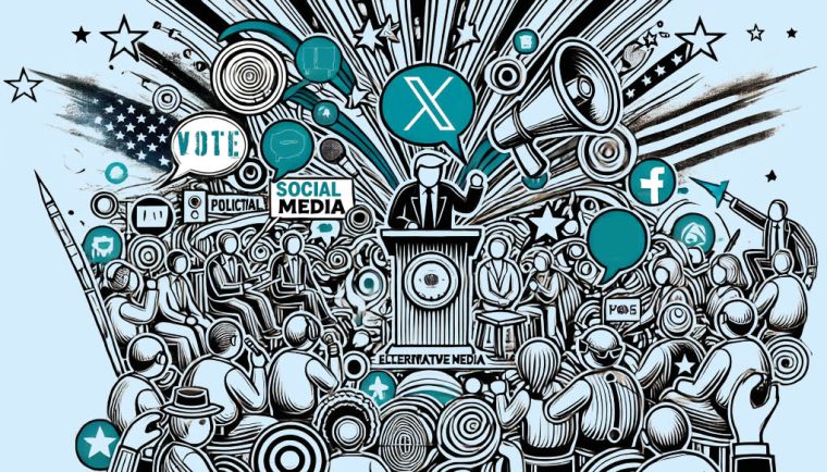 Wie die politische Macht von X, Podcastern und alternativen Medien die Wahl beeinflusst  