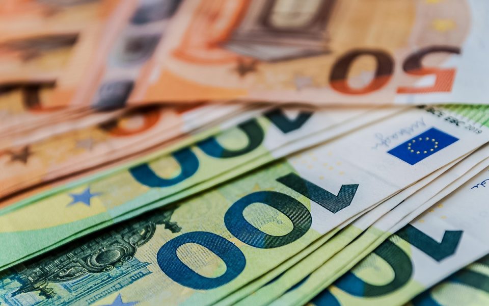 Geld Euroscheine