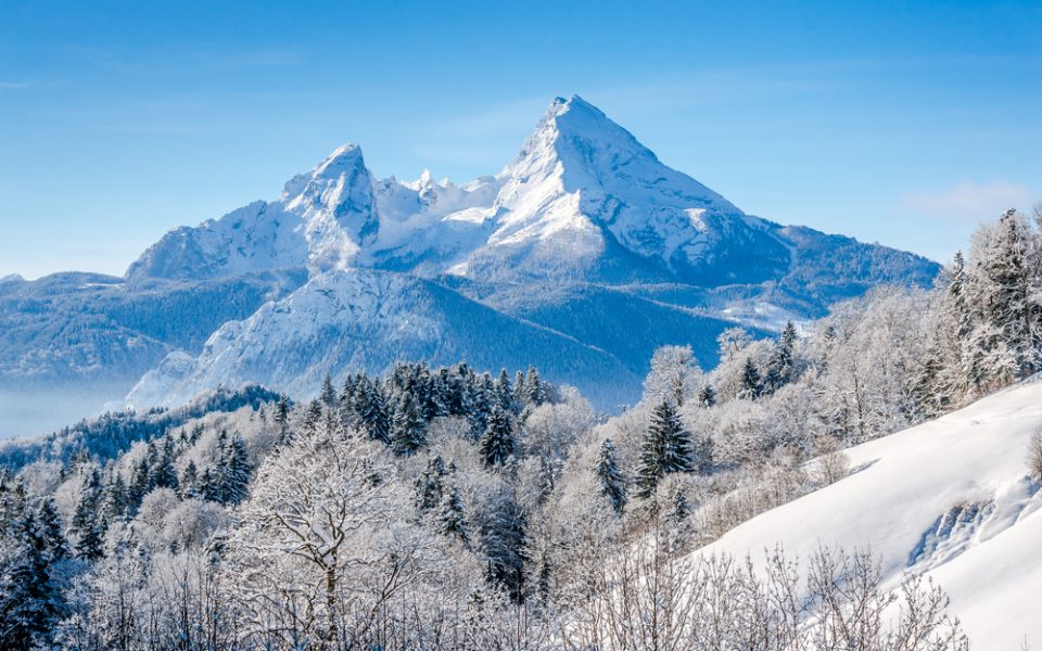 Schneefall in den Alpen sinkt um 34%