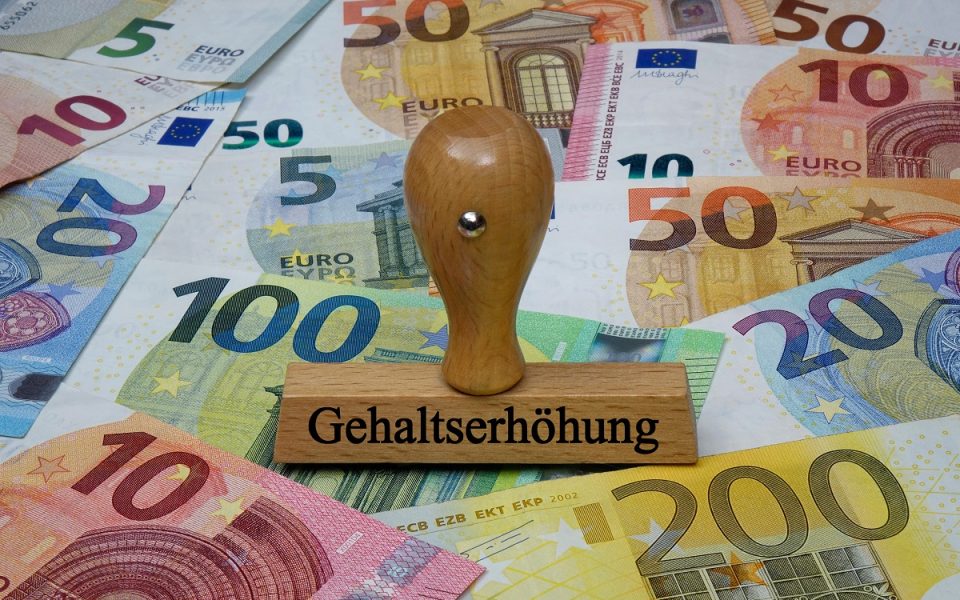 Gehaltserhöhung