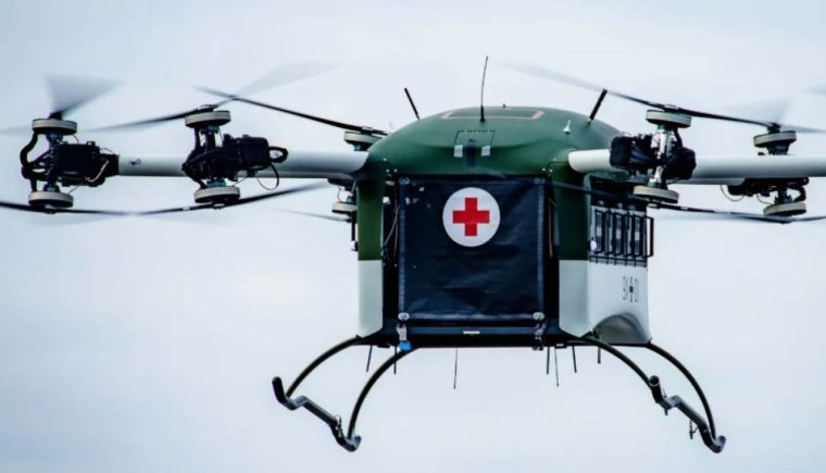 Raus aus der Kampfzone: Wie eine deutsche Drohne Leben rettet