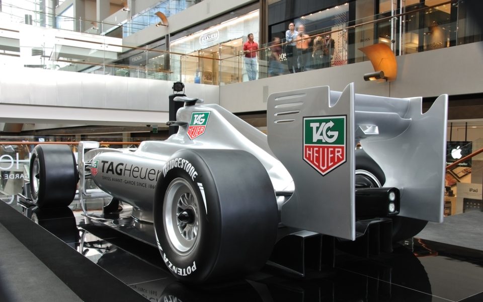 TAG Heuer ist offizieller Zeitnehmer der Formel 1.