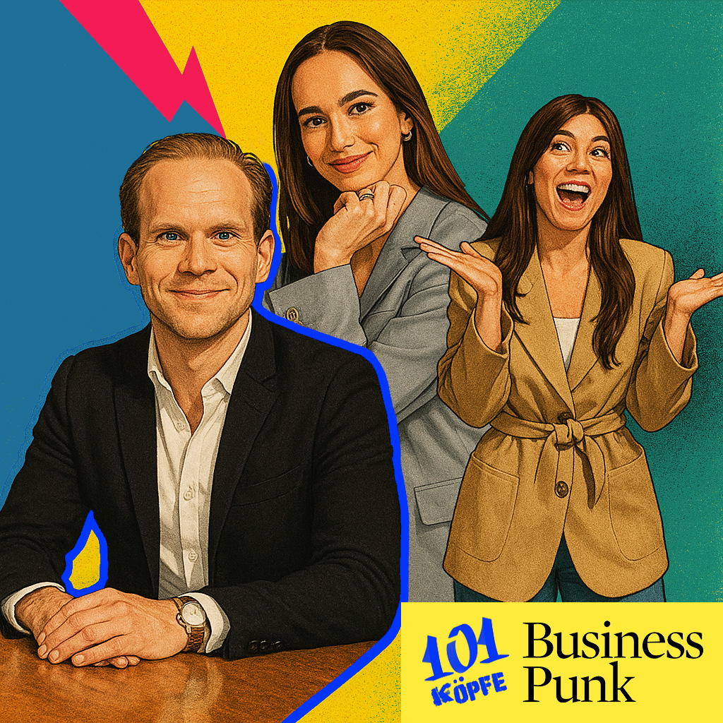 101 Köpfe von BusinessPunk (v.l.n.r.): Robin Binder, Alisa Jahnke, Lena Neeb