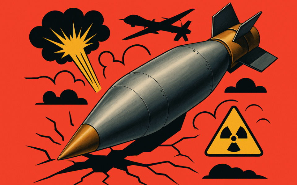 Die GBU-57A/B Massive Ordnance Penetrator (MOP) ist die stärkste bunkerbrechende Bombe.