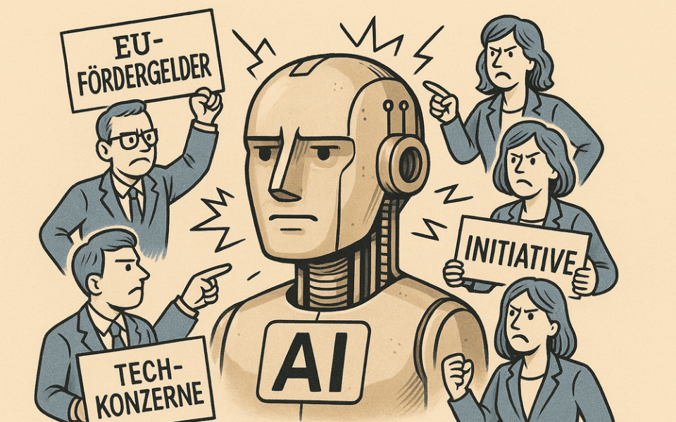 Deutsche Techkonzerne sind sich uneinig bei KI Mega-Fabriken