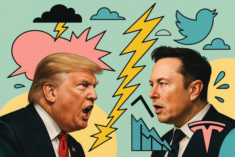Schlagabtausch der Super-Egos: Trump und Musk zerreißen sich im Netz