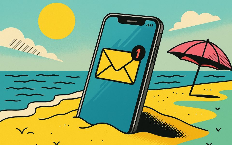 Wie sollte man mit Mails im Urlaub umgehen?