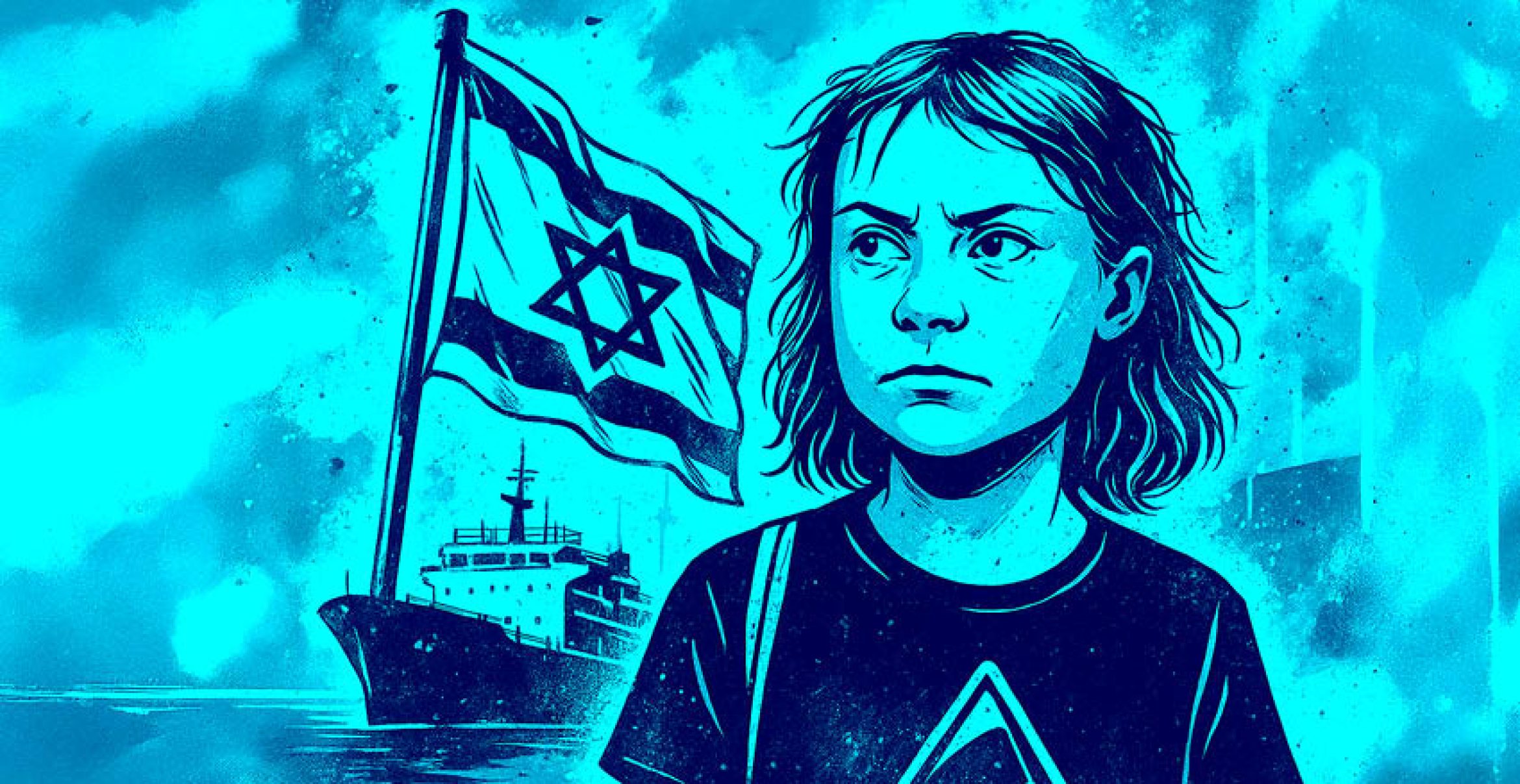 Gretas Mission scheitert. Sie isst jetzt belegte Butterbrote. Gaza hungert weiter