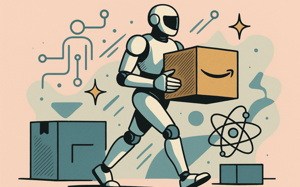 Amazon plant den Einsatz menschenähnlicher Roboter für die Paketzustellung