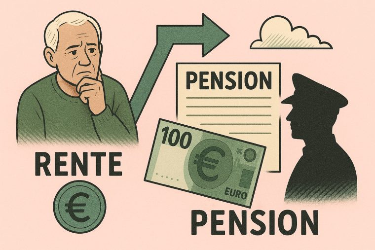 Beamten-Pension vs. Rente: Warum der Staat seinen Dienern mehr zahlt