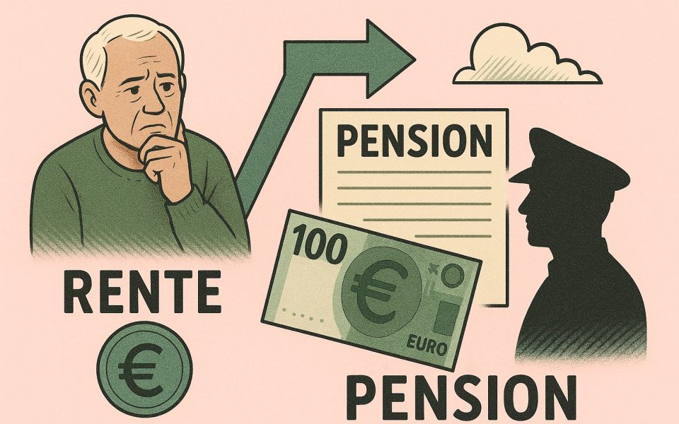 Pension vs. Rente